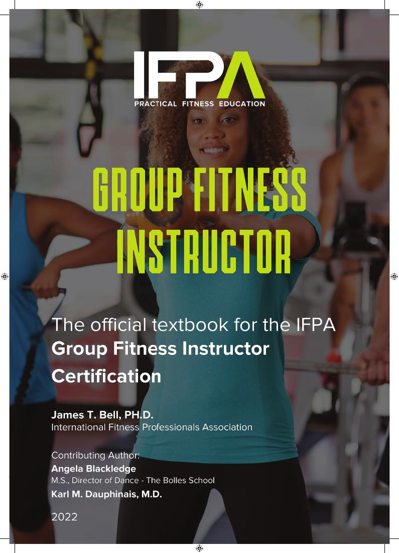IFPA Group Fitness Instructor Course textbook cover